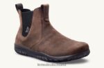RJ44BP105 Lems Chelsea-Stiefel wasserdicht Schuhe Frauen Espresso - Image 8