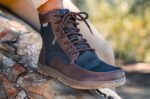 RJ44BP119 Lems Boulderstiefel Nylon Schuhe Frauen Navy Stout - Image 2