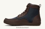 RJ44BP119 Lems Boulderstiefel Nylon Schuhe Frauen Navy Stout - Image 4