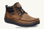 RJ44BP124 Lems Boulder-Stiefel aus mittelhohem Leder Schuhe Frauen Umber - Image 5