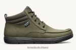 RJ44BP126 Lems Boulder Boot Mid vegan Schuhe Frauen Militärgrün - Image 3