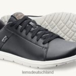 RJ44BP36 Lems kourt Schuhe Männer schwarzes Oberteil
