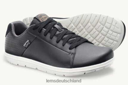 RJ44BP36 Lems kourt Schuhe Männer schwarzes Oberteil