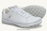 RJ44BP37 Lems kourt Schuhe Männer Whiteout