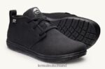 RJ44BP38 Lems Chukka-Leinwand Schuhe Männer Blackout