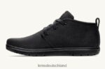 RJ44BP38 Lems Chukka-Leinwand Schuhe Männer Blackout - Image 4