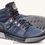 RJ44BP54 Lems Outlander wasserdichter Stiefel Schuhe Männer blauer Stahl
