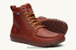 RJ44BP62 Lems Boulder-Stiefelleder Schuhe Männer rostrot