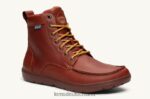 RJ44BP62 Lems Boulder-Stiefelleder Schuhe Männer rostrot - Image 5