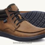 RJ44BP63 Lems Boulder-Stiefel aus mittelhohem Leder Schuhe Männer Umber